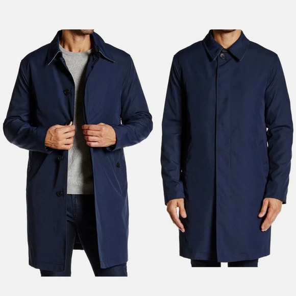 Cole Haan Other - Cole Haan Men's Nylon Trench Rain Coat NWT size small